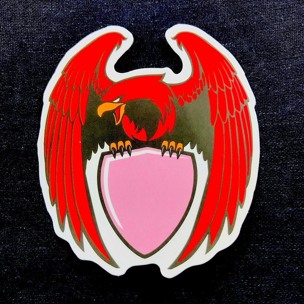 Shield Bird Single Decor Accent Waterproof Sticker